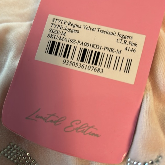 Meshki Regina velvet tracksuit joggers - Picture 5 of 9